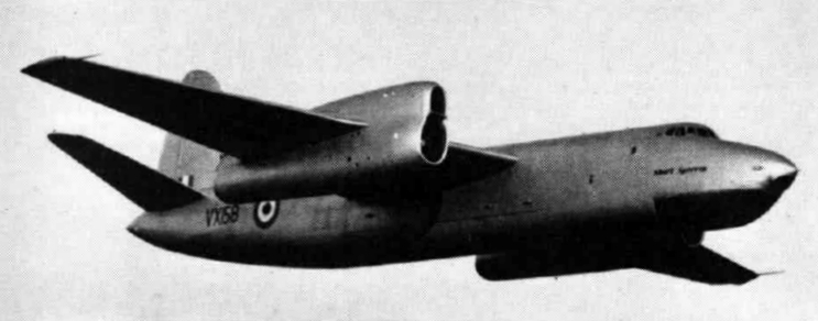 File:Short SA.4 Sperrin in flight 1956.jpg