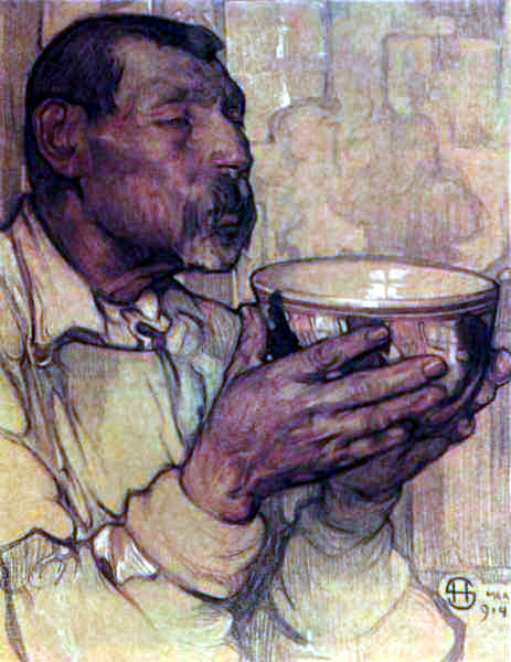 Archivo:El bebedor. 1914. Saturnino Herrán.jpg