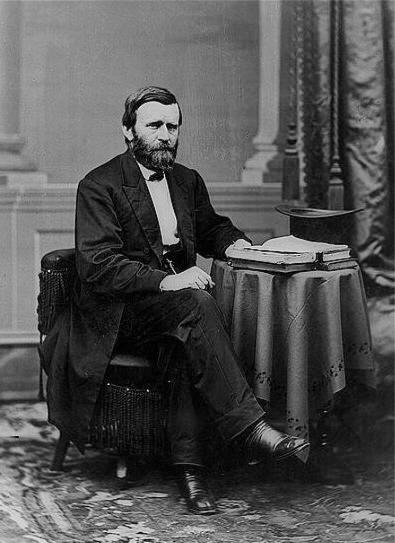 File:President Ulysses S. Grant seated portrait Brady.jpg