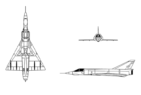 File:Dassault Mirage III-5 Risszeichnung.png