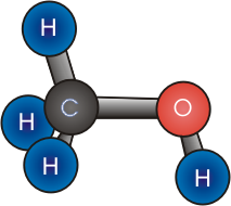 Файл:Methanol struktur.png