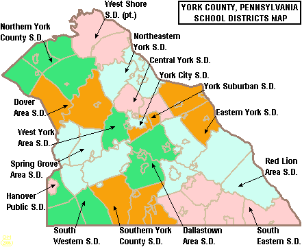 File:Map of York County Pennsylvania School Districts.png