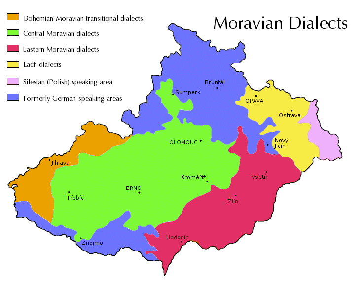 Файл:Moravian dialects.png