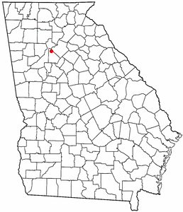 Location of Doraville, Georgia