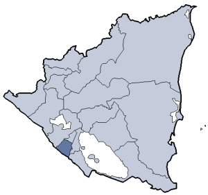 Location of Carazo department