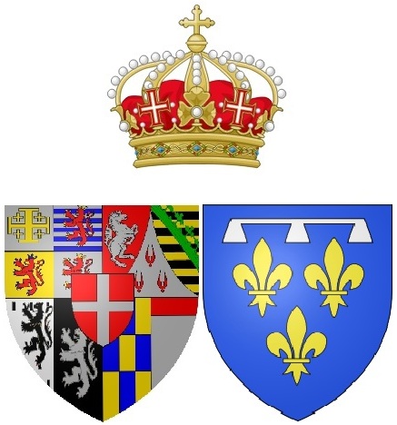 File:Arms of Françoise Madeleine d'Orléans (1648-1664), Duchess of Savoy.jpg