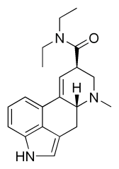 Estructura química del LSD