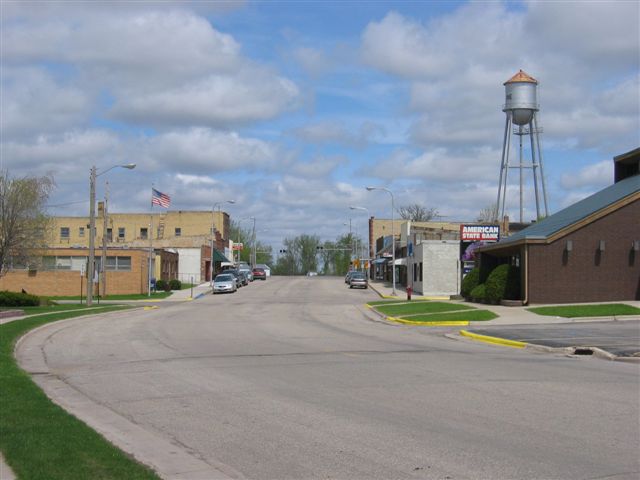 Downtown Erskine Minnesota in 2007