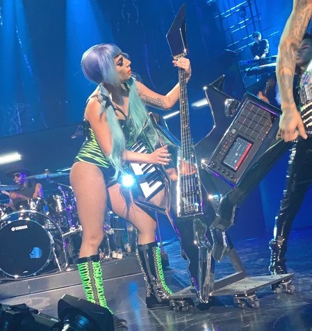 File:Lady Gaga Enigma during "The Fame" (cropped).jpg