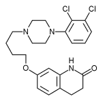 chemical structure of aripiprazole