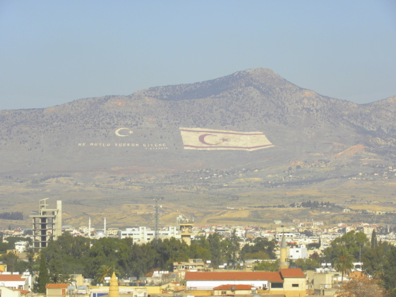 File:Turkish flags on the Beşparmak mountain range.jpg