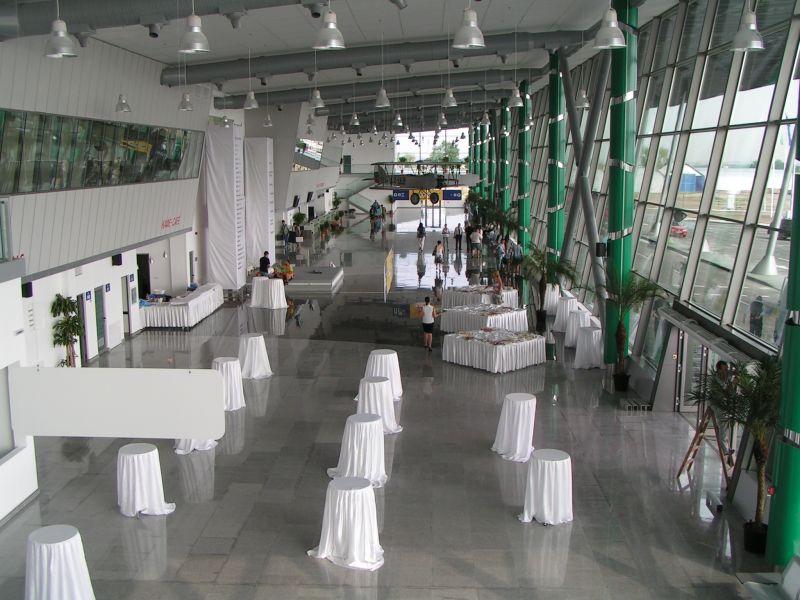 File:Interior, new terminal at Plovdiv Airport.JPG