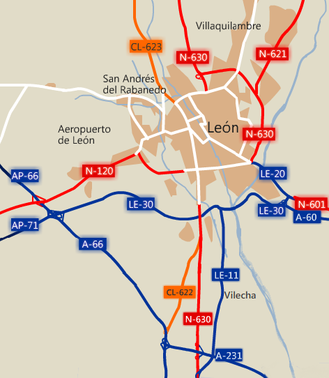 Archivo:Mapa león LE-20 LE-30.png