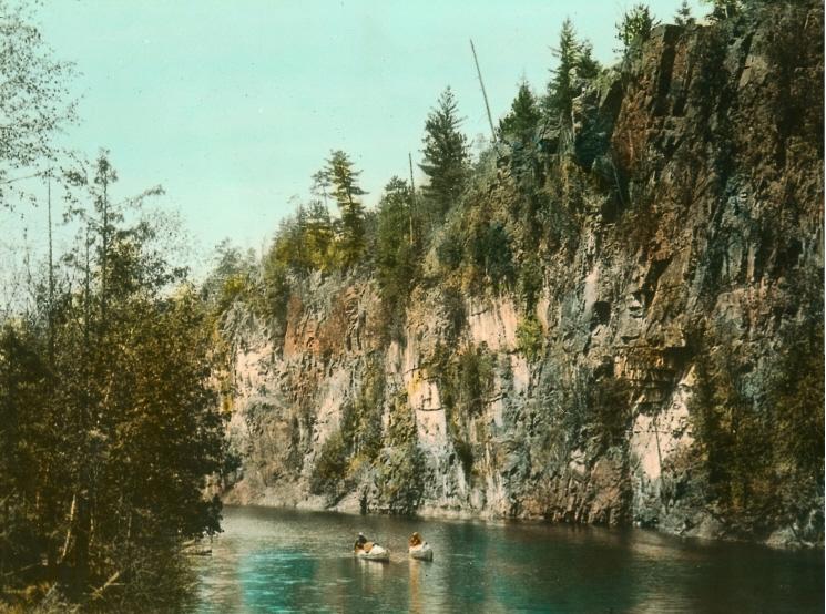 File:Canoeing in Algonquin Park 1920s.jpg