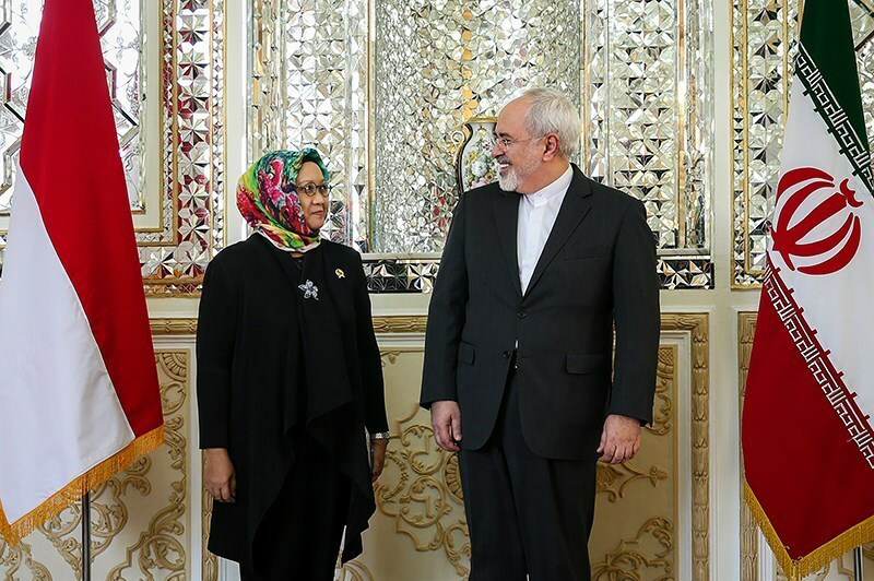 File:Iran’s Zarif, Indonesia’s Marsudi Meet in Tehran.jpg