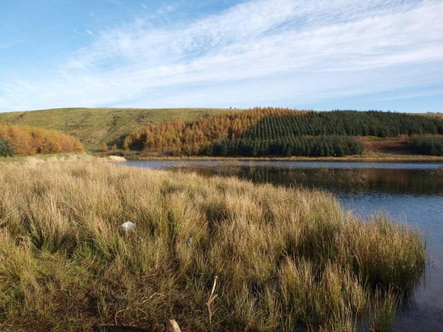 File:Craighall Dam reservoir - geograph.org.uk - 1031090.jpg