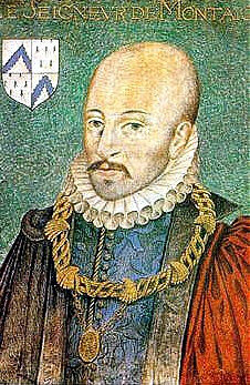 Portrait of Michel de Montaigne around 1578 by Dumonstier