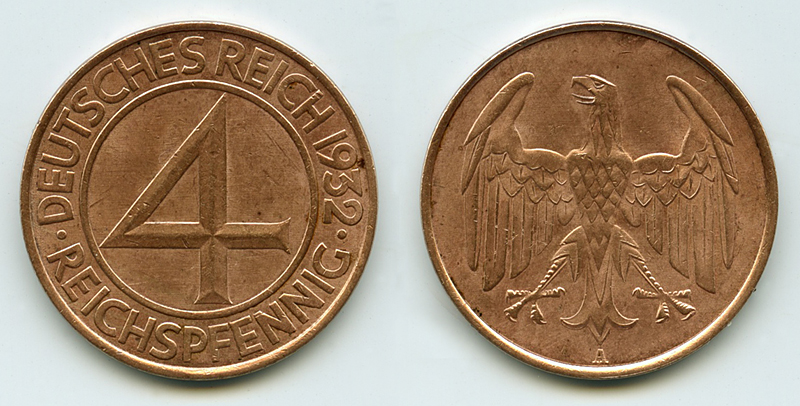 Файл:4 Reichspfennige 1932 A J315.jpg