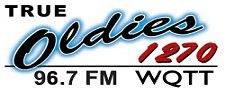 File:WQTT TrueOldies1270-96.7 logo.png