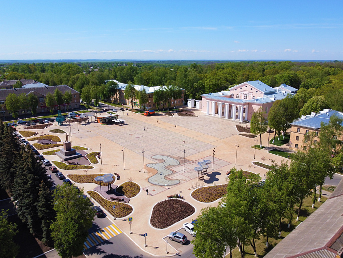 Файл:Lenin Square (Shchyokino) 02.jpg