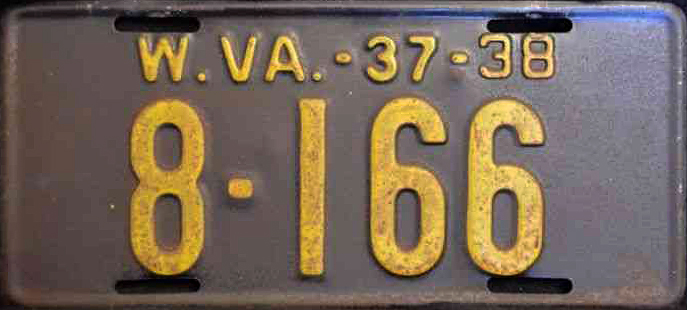 File:1938 West Virginia license plate.jpg