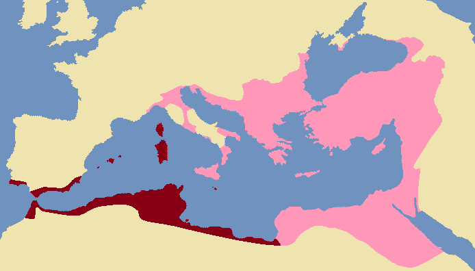 Файл:Exarchate of Africa 600 AD.png