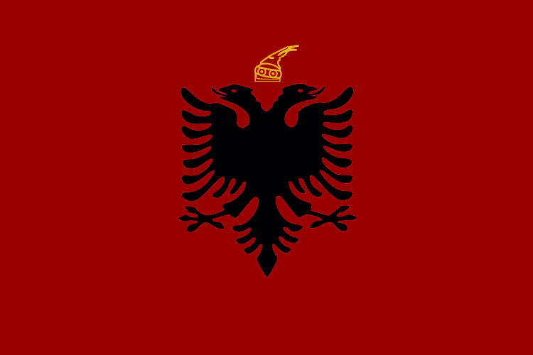 Файл:Flag Kingdom Of Albania(1928).png