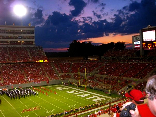 File:Carter Finley Stadium at Sunset.jpg