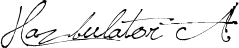 File:Wikipedian Hazbulator's signature.png