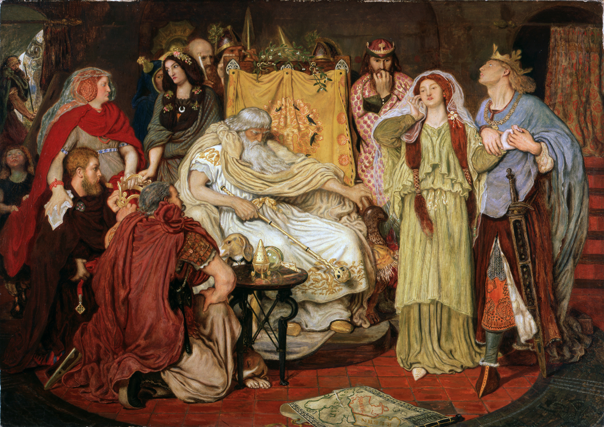 Cordelia's Portion by Ford Madox Brown