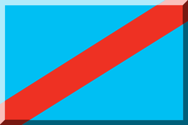 File:Azzurro con diagonale Rosso.png