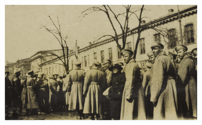 Revolutionary soldiers, Odessa - 1916