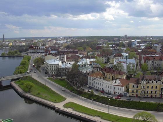 File:Vyborg from castle.jpg