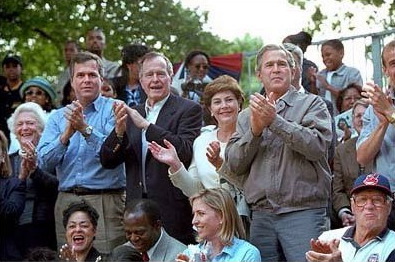 File:Five members of the Bush family (June 2001).jpg