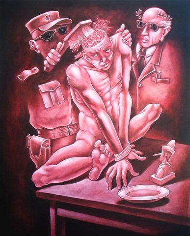 Archivo:Brainwashing 1, acrílico sobre lienzo, 100 x 80 cms.JPG