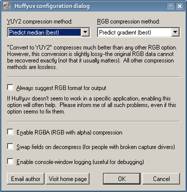 Файл:Huffyuv config in Wine.png