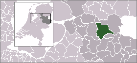 Location of Ommen