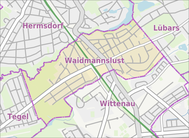 Файл:Berlin-Waidmannslust Karte.png