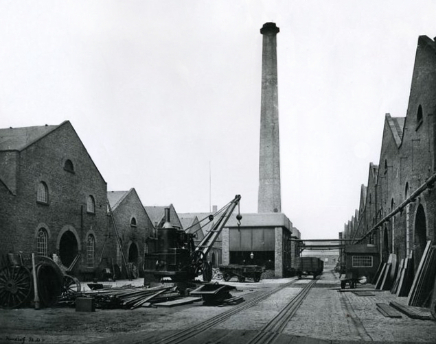 File:Beyer, Peacock and Co Gorton Foundry in 1870.jpg