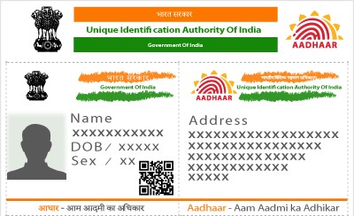 File:A sample of Aadhaar card.jpg