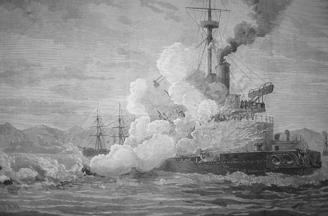 Файл:HMS Thunderer Gun Explosion.png