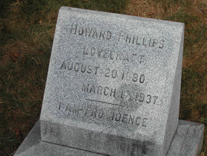 File:H.P. Lovecraft's grave.jpg