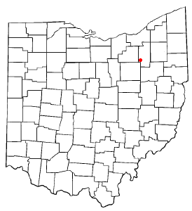 Location of Norton, Ohio