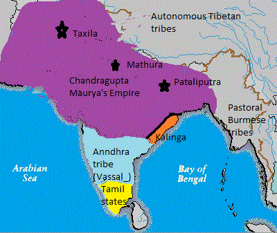 File:Chandragupta Maurya empire.gif