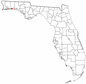 Location of Fort Walton Beach, Florida