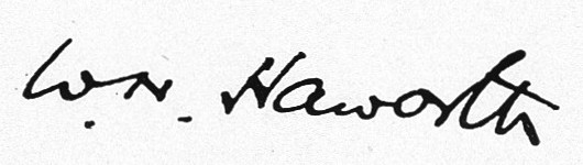 Файл:Signature of W.N. Haworth.jpg