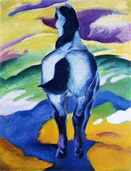 Archivo:Franz Marc, Blaues Pferd II, 1911.jpg