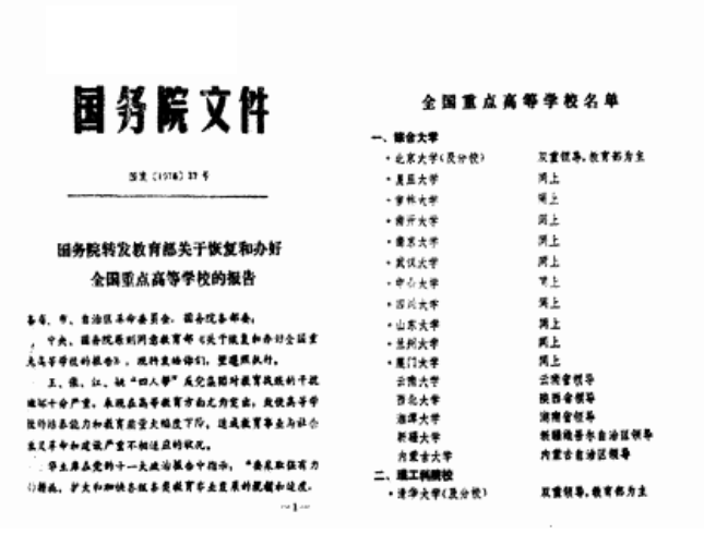 File:国务院转发教育部关于恢复和办好全国重点高等学校的报告.png