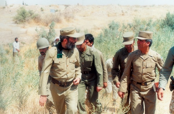 File:President Ali Khamenei in Iran-Iraq War.jpg