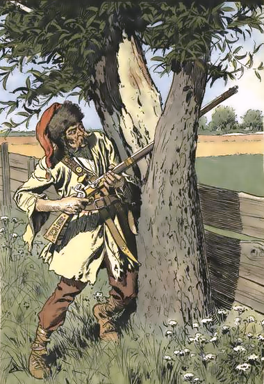 Файл:Austrian pandur from 1760.png